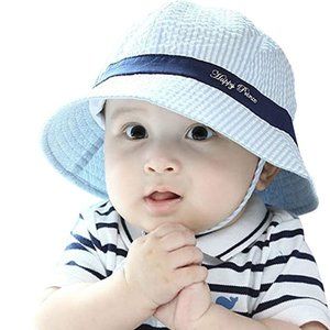 Marca west Unisex Baby Kid Toddler Boy Girl Infant Sun Protection Bucket Cap Hat